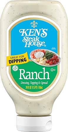 Ken's Steak House Ranch Dressing (24 Ounce (Pack of 2))