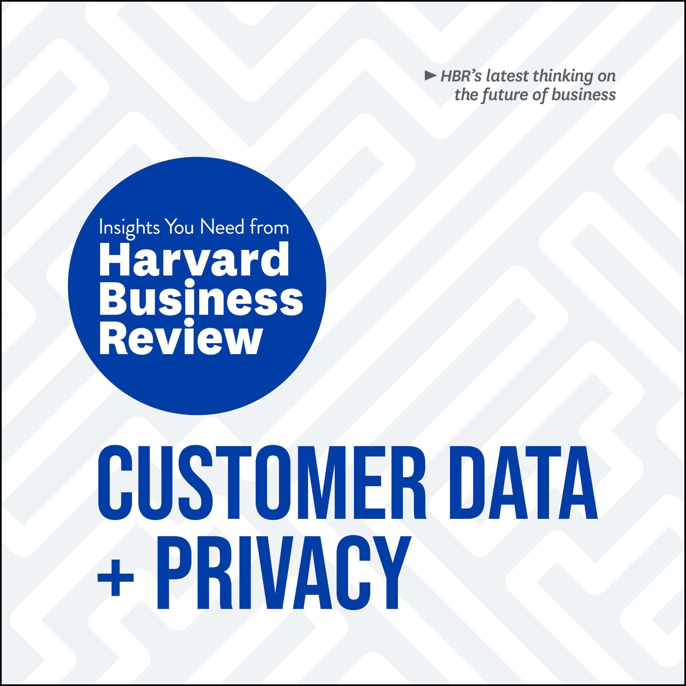 Cover art for Customer Data and Privacy