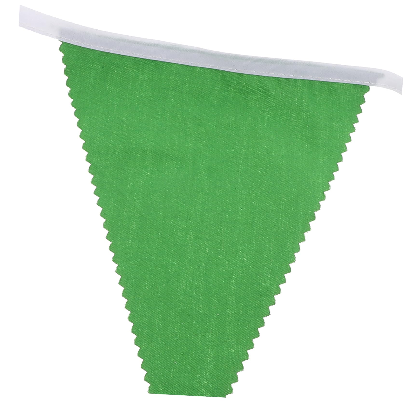 HANABASS 3 Stück Dreieck Wimpelkette Girlande aus Polyester Teilig Grün Verlaufend Einfach Aufzuhängen Wetterfest für Kindergeburtstag Hochzeit Partydeko Garten Dekoration