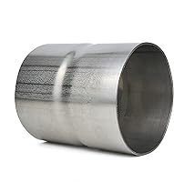 Vista 11 de Universal ID 2.125" 2-1/8 pulgadas Acoplador de escape de acero inoxidable Adaptador de escape