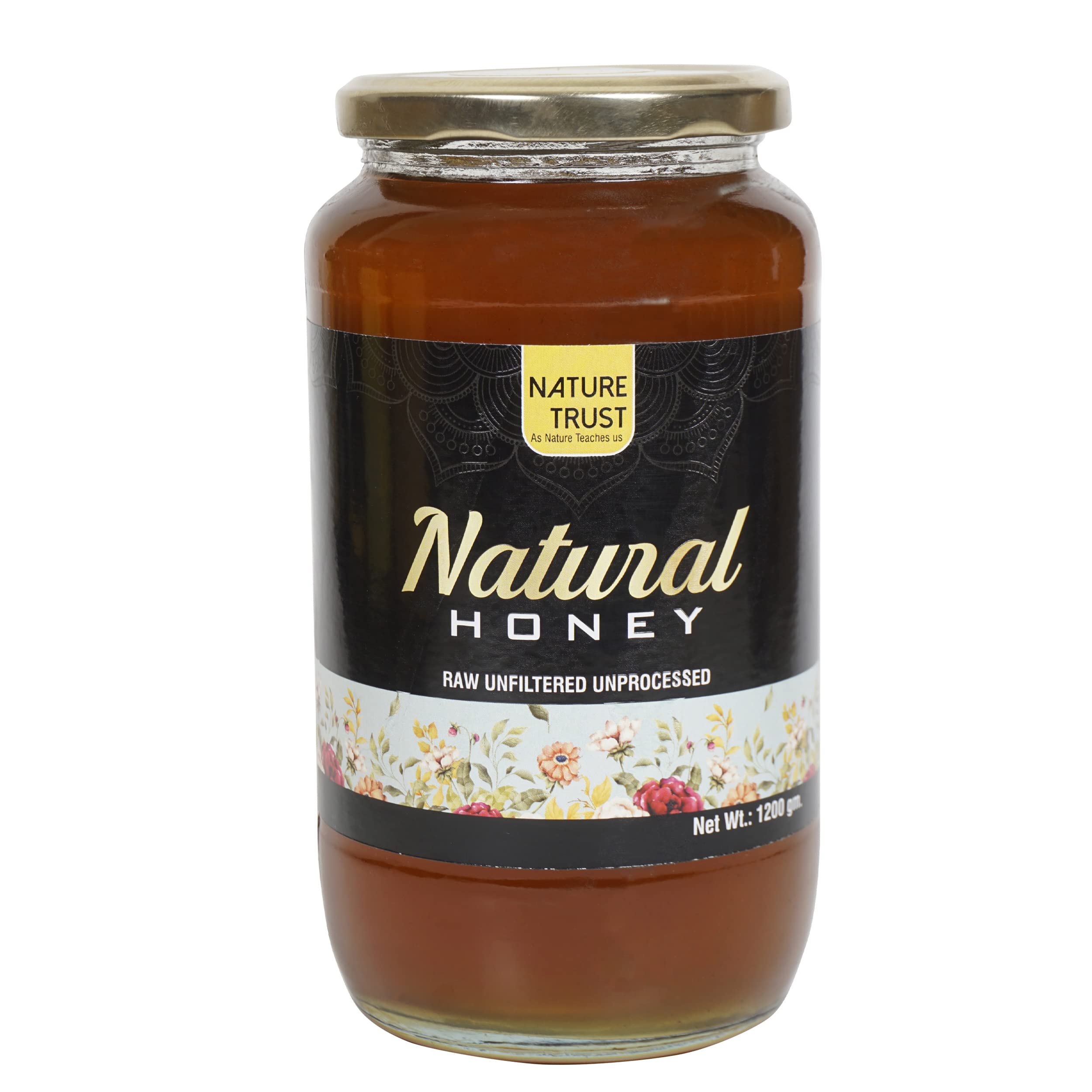 NATURE TRUST Natural Honey 1200g Wild Unprocessed Honey Pure Organic Raw Honey 100% Natural no preservatives No Artificial Color no Added Sugar 1.2kg (1200g) (B09JW97J8D) Amazon Price History, Amazon Price Tracker