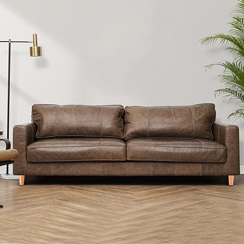 Miniatura 5 de OLBRUS Patas redondas para muebles de 4 pulgadas, patas de sofá de madera maciza, patas de repuesto para sofá, silla y gabinete, juego de 4 (4