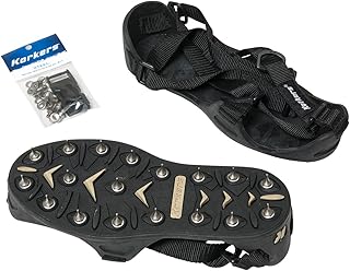 Midwest Rake Tufftrax Sharp Tip Flexible Bed Spiked Shoes, with Replacement Spikes (Various Sizes: M -XL ), Extra Large