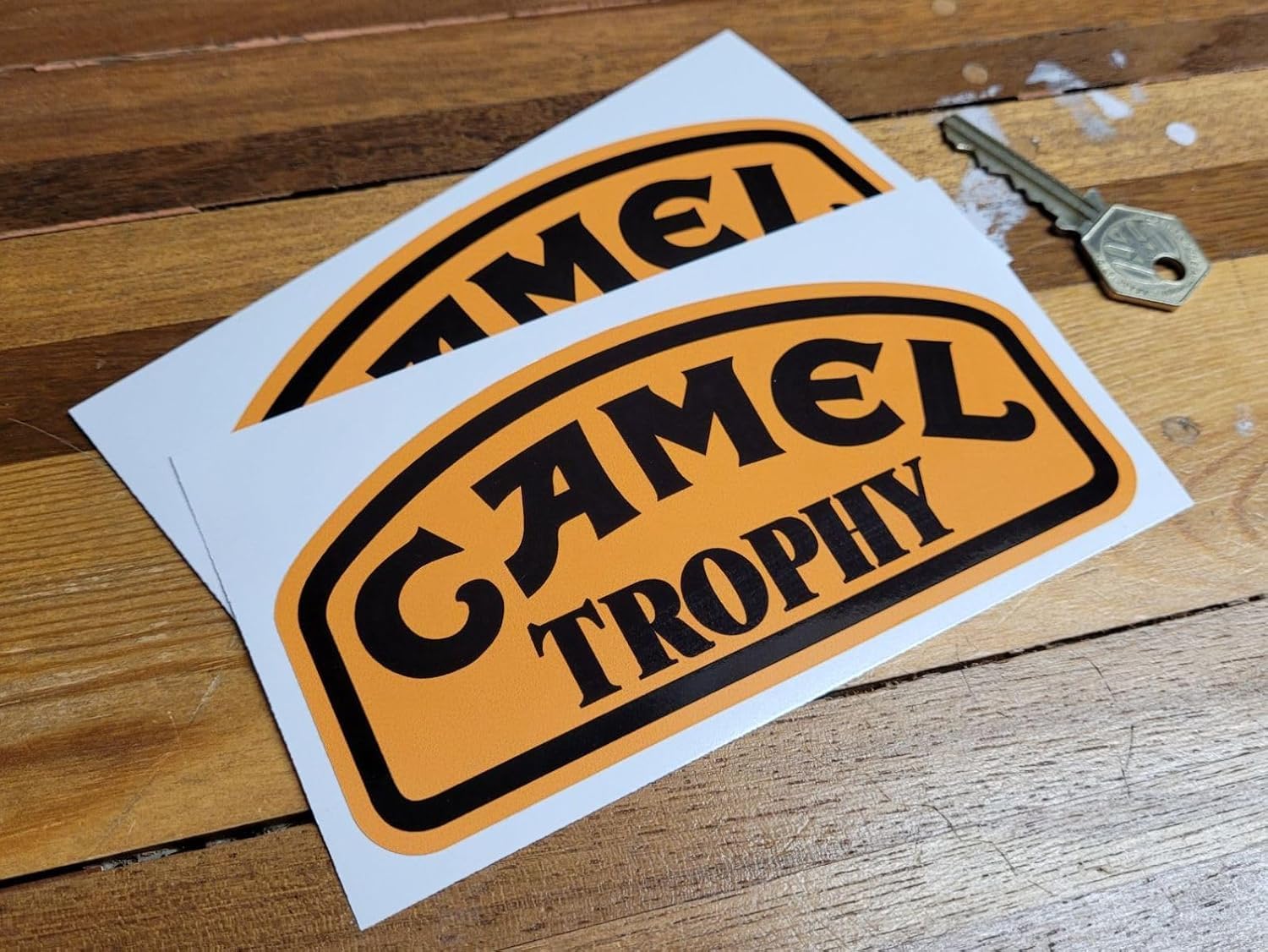 Amazon.co.jp: Camel Trophy キャメル ステッカー 148mm x 72mm 2枚 