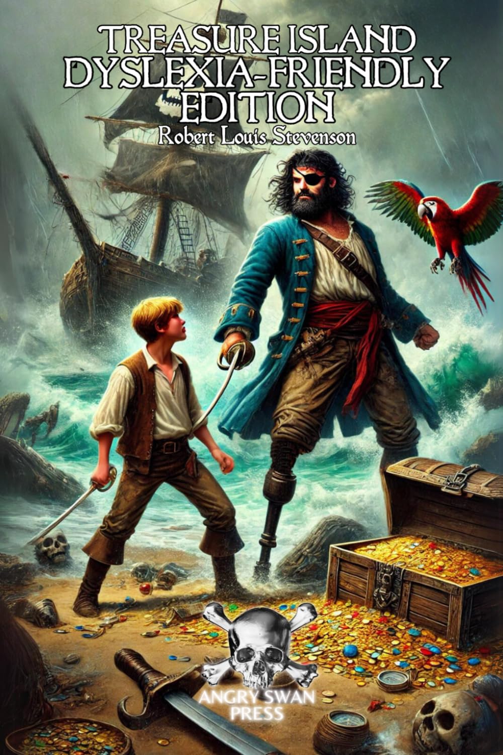 TREASURE ISLAND: DYSLEXIA-FRIENDLY EDITION