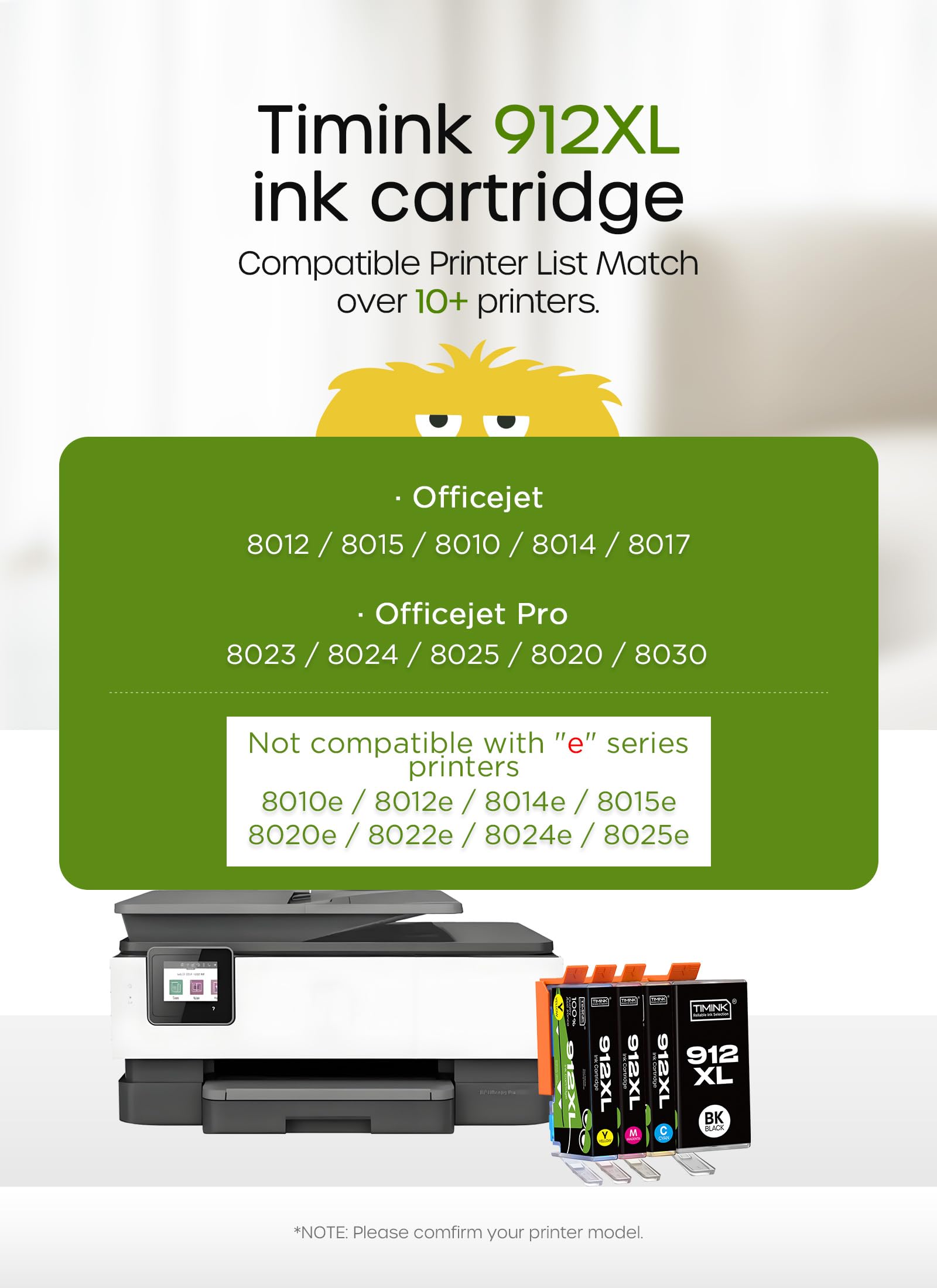 NewLift 912 912XL Druckerpatronen Kompatibel Für HP 912 XL Multipack Officejet 912xl 1 Schwarz 1 Cyan Magenta Gelb