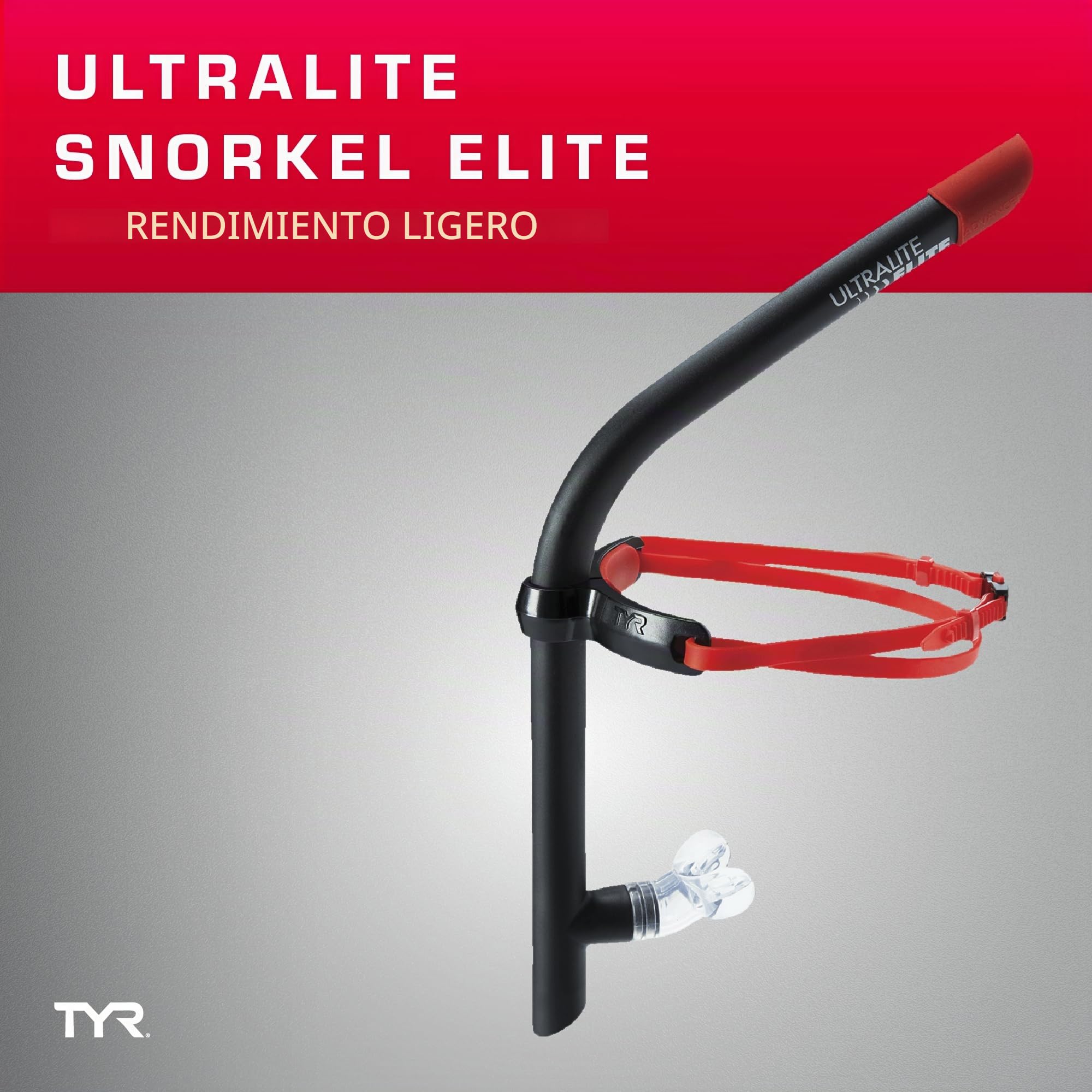 TYR Ultralite Snorkel Elite - Máscara Unisex Adulto