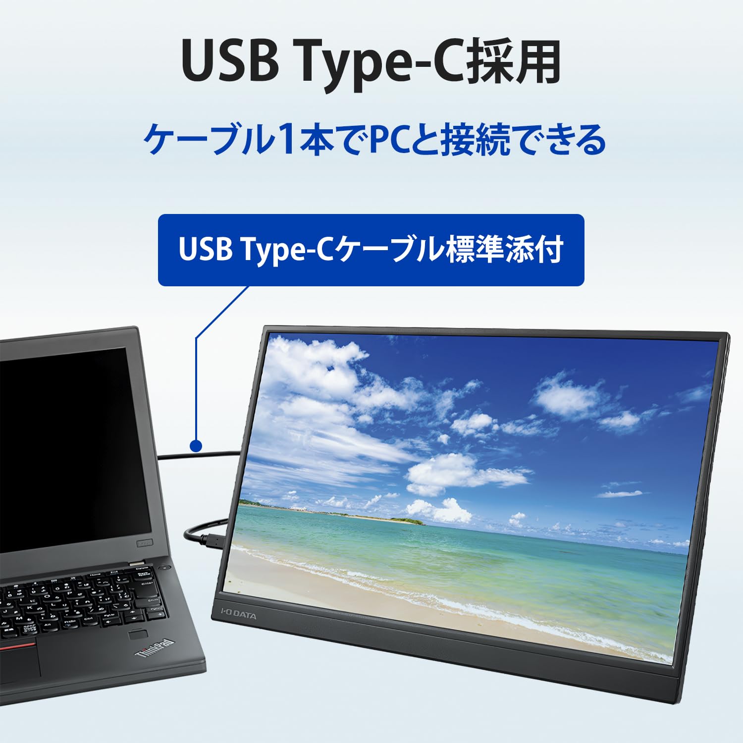 Amazon.co.jp: アイ・オー・データ IODATA モバイルモニター 17.3 