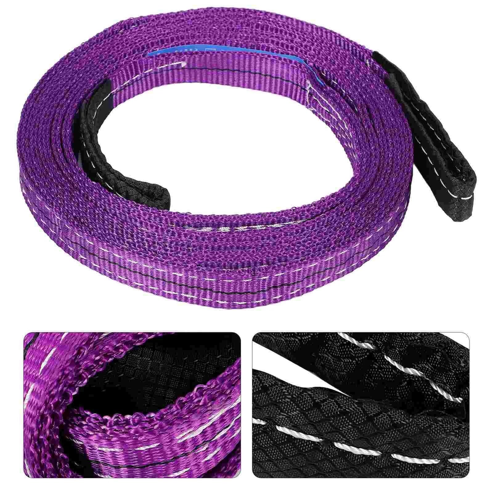 Ein schwerer Gurt Hebeband Lila 500x3x0,1cm 1T
