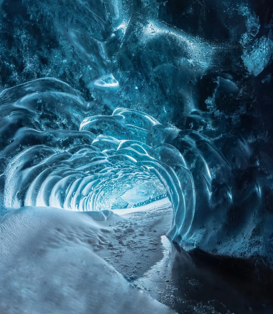 Image composite en aluminium 50 x 60 cm grottes de glace - 4