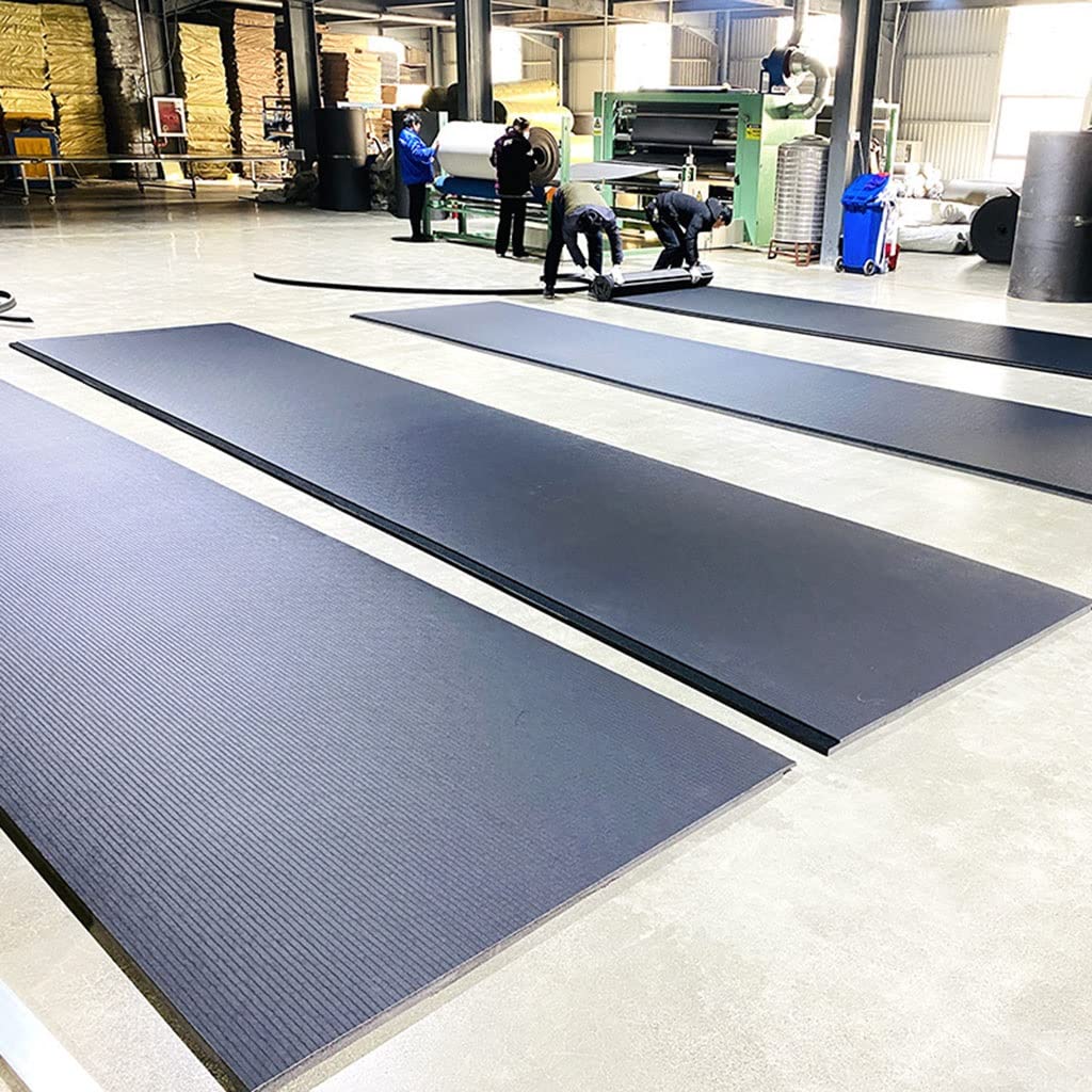 Tappetino da Ginnastica Rollout Durevole Wrestling Tumbling Mats Cheerleading Tappetino per Esercizi Training Yoga per Uso Domestico (Size : 1cm/0.4inch Thick)
