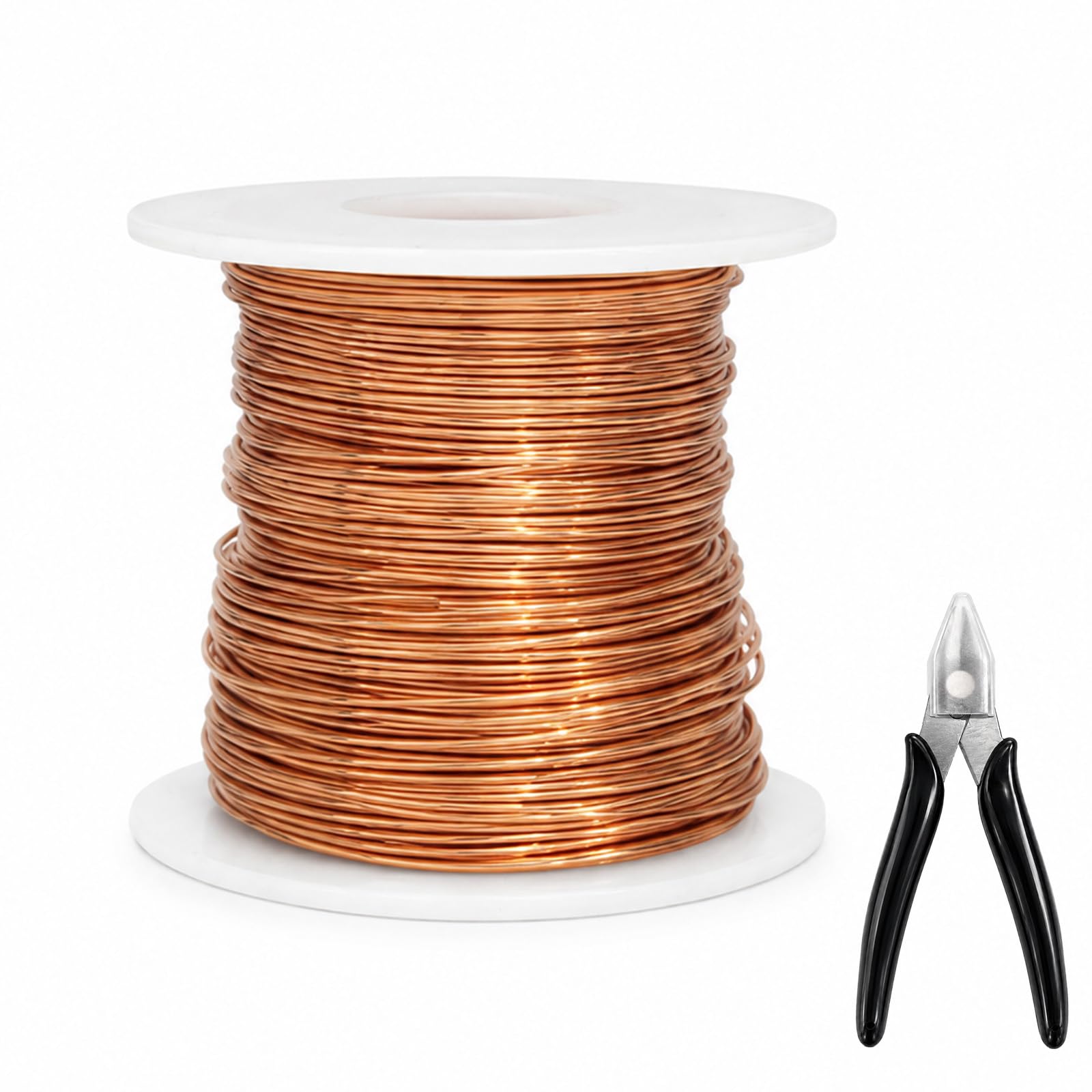 70 m drut miedziany z ostrzem bocznym 99,9% czysty miedziany drut miedziany ø 1 mm T2 Blanker Copper do elektrokultury, prac ogrodowych, elektrotechniki, spawania, DIY