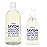 Compagnie de Provence Savon de Marseille Extra Pure Liquid Soap - Mediterranean Sea - 16.7 Fl Oz Glass Pump Bottle and 33.8 fl oz Plastic Bottle Refill