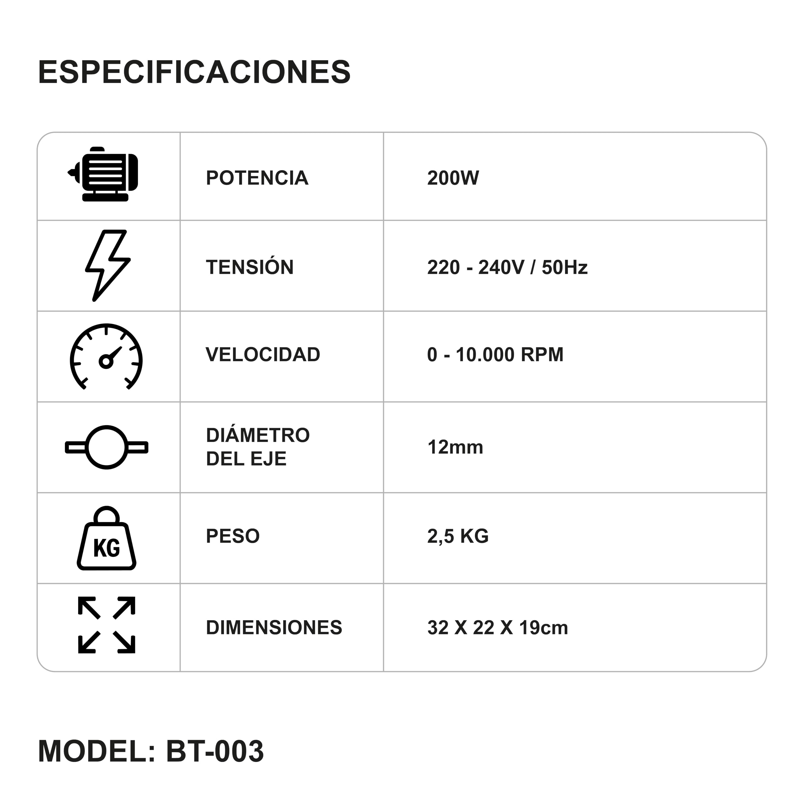 Pulidora de banco, pulidora de mesa, con 2 almohadillas de 75 mm, 200 W, enchufe de la UE, 10.000 RPM, máquina de pulido eléctrica, pulidora pequeña, pulidora de joyas