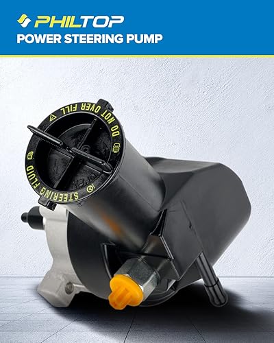 Miniatura 8 de PHILTOP Bomba de dirección asistida 20-7272 OE de repuesto para F350 1990-1996, F250 HD 1997-1997, F150 1990-1996, Bronco 1990-1996, F250 1990-1997,