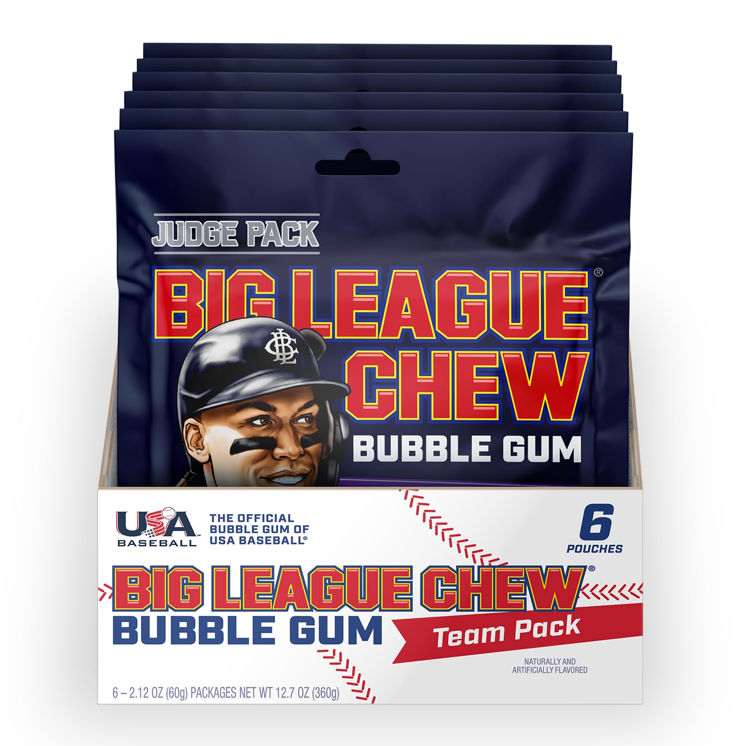 Amazon.com : New! Big League Chew JUDGE Pack- Grand Slam Grape