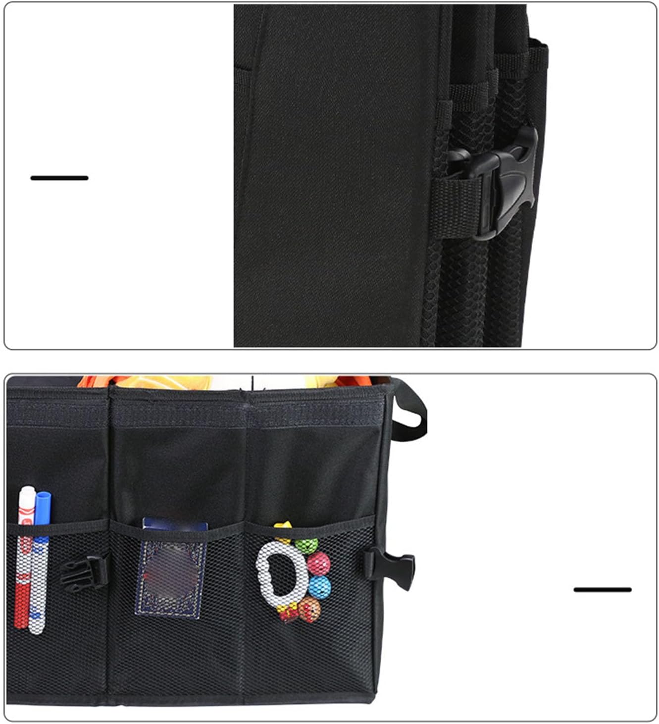 SUV 用 カー トランク オーガナイザー,折りたたみ可能 マルチコンパートメント 自動車整理,カー ストレージ ボックス | トラ