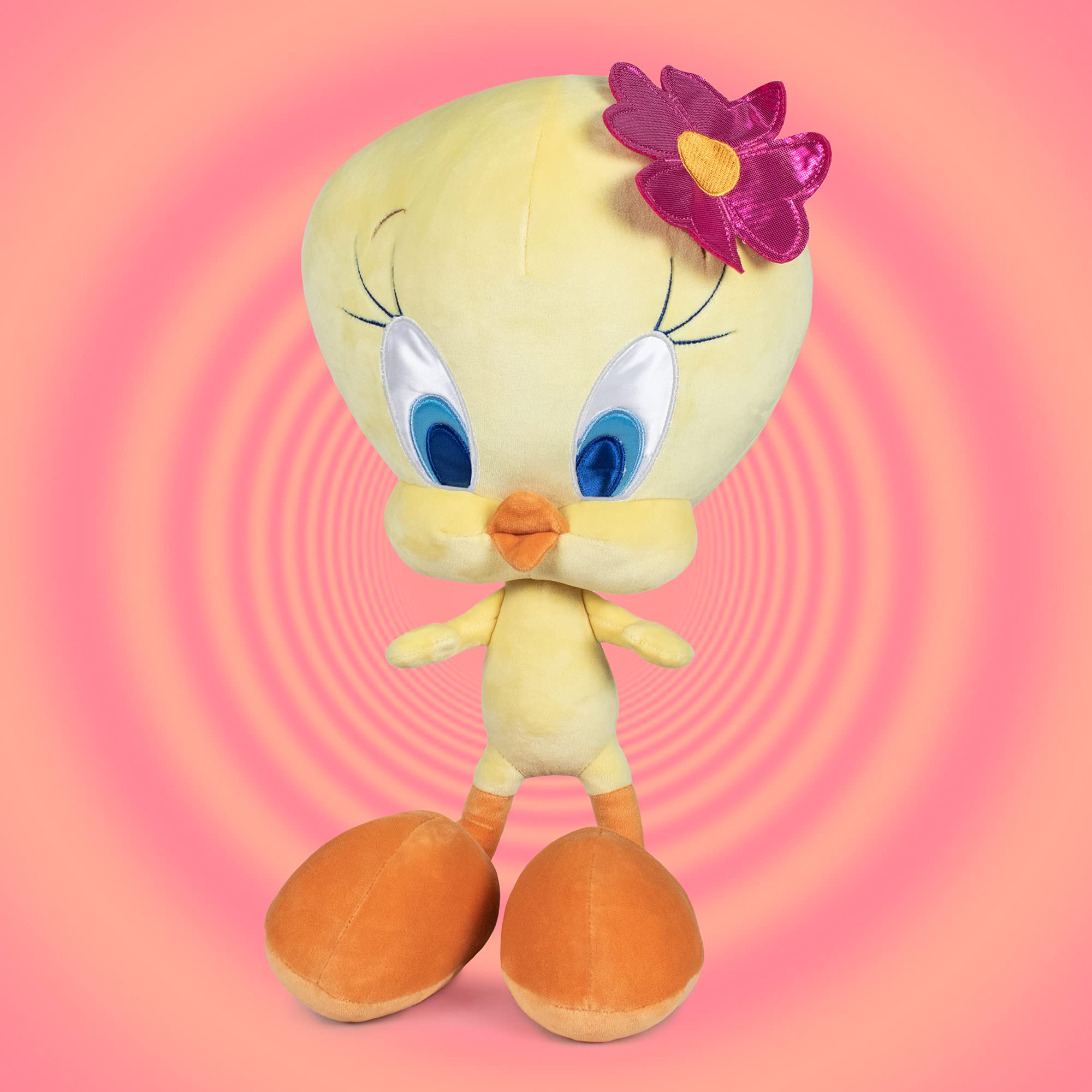 Famosa Softies - Tweety 760019974 Extra Soft Toy Size 45 cm