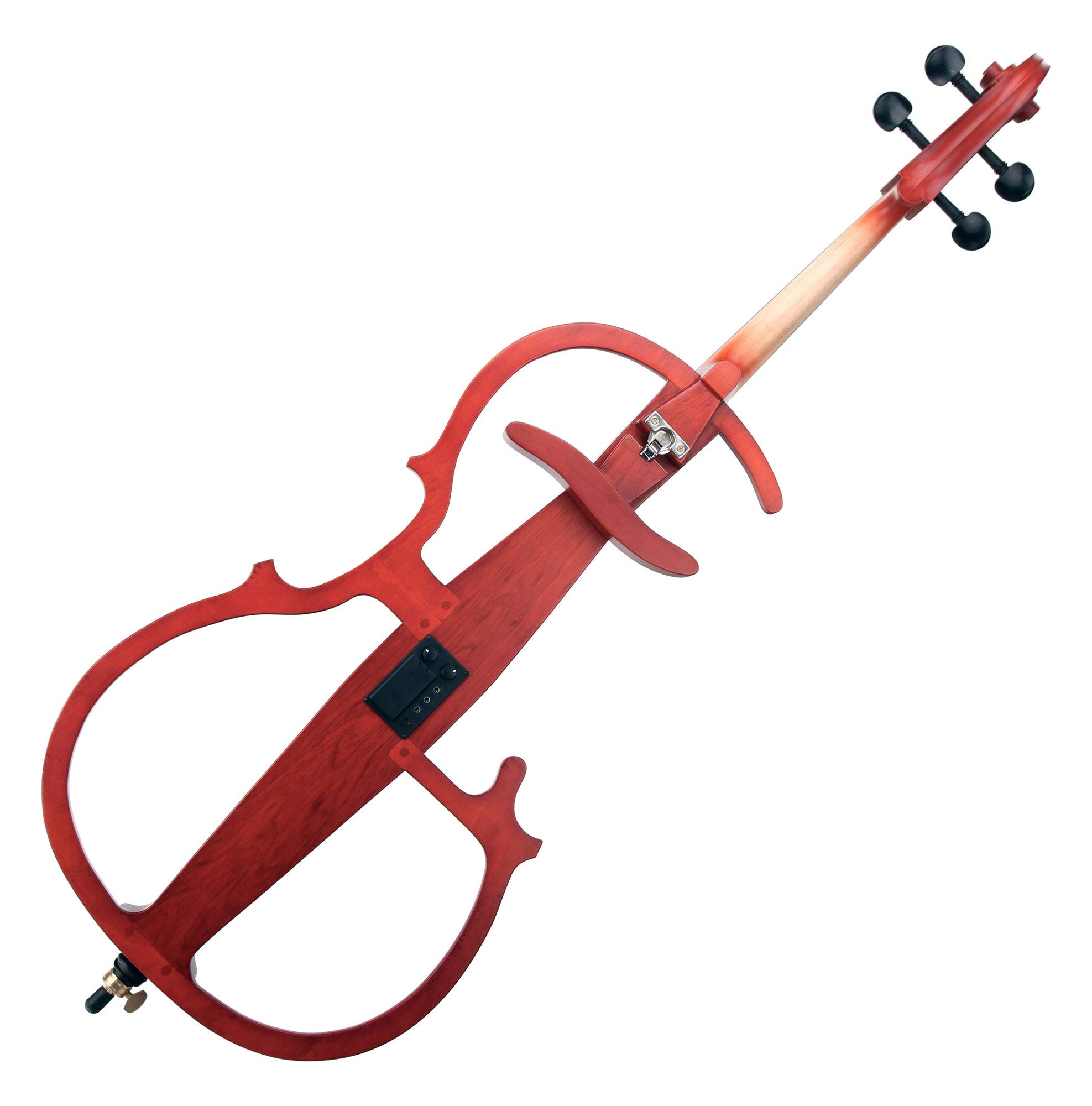 Classic Cantabile CE-200 Violoncello Elettrico (violoncello elettrico con pickup, custodia, misura 4/4) naturale opaco
