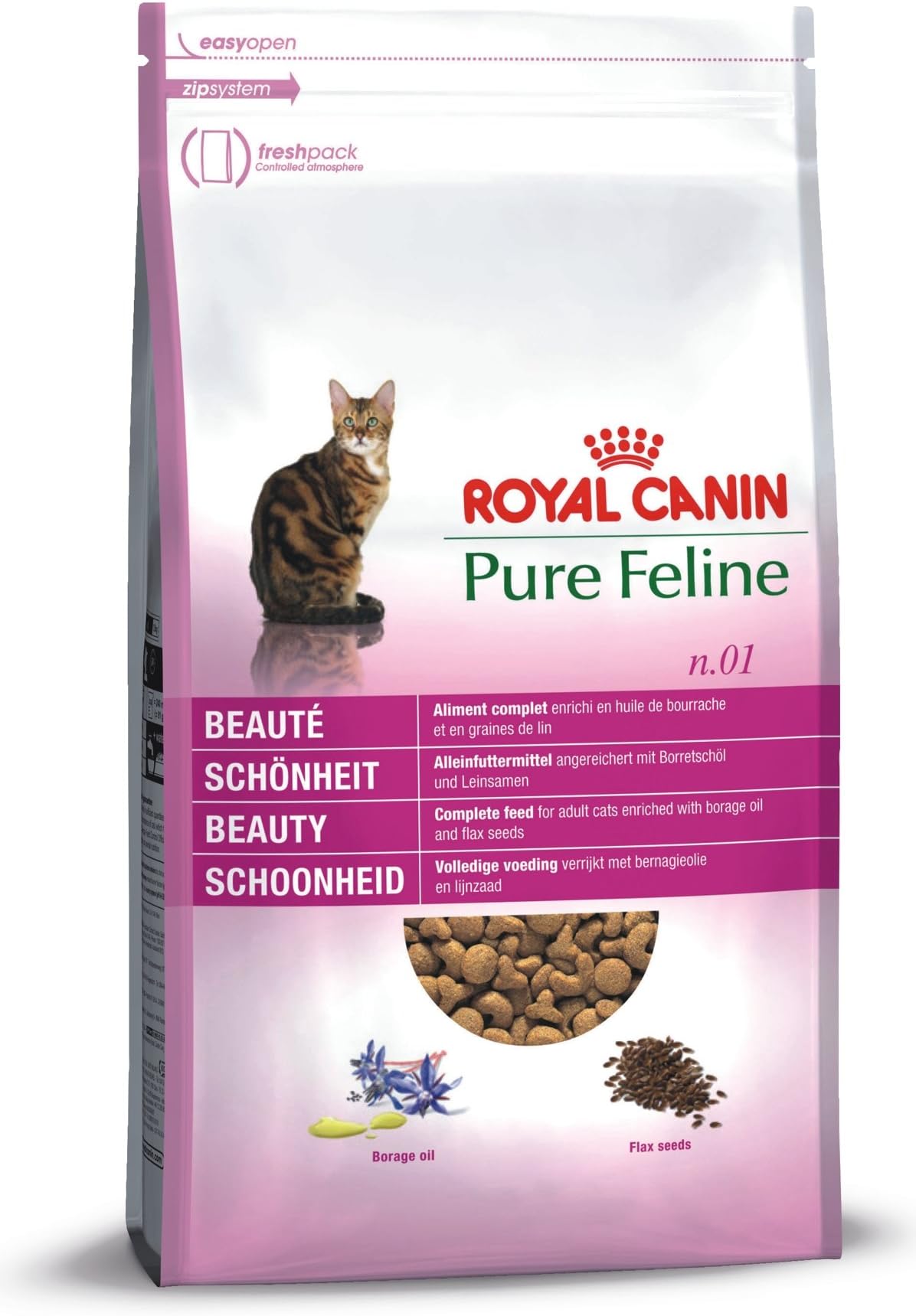 Royal Canin Pure Feline N1 Beauty Cat Food, 3 kg