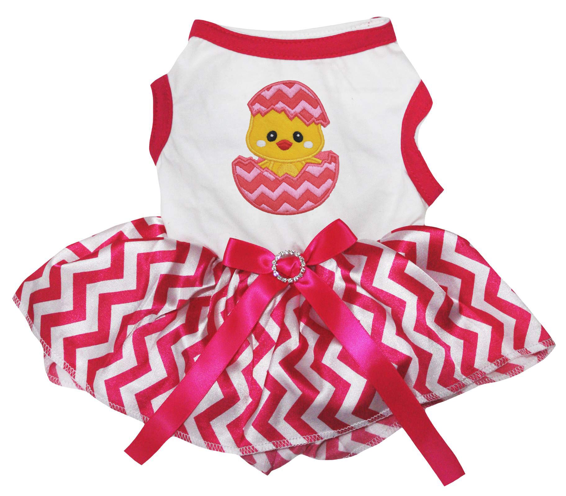 Robe tutu pour chiot lors des mariages - Tenue blanc œuf de fête