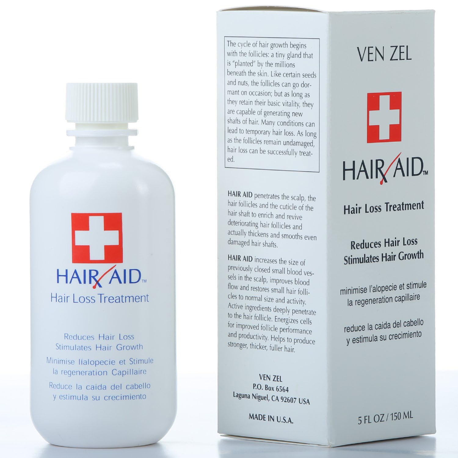 Rexsol Hair Aid Tonic, Hair Loss Treatment 150ml