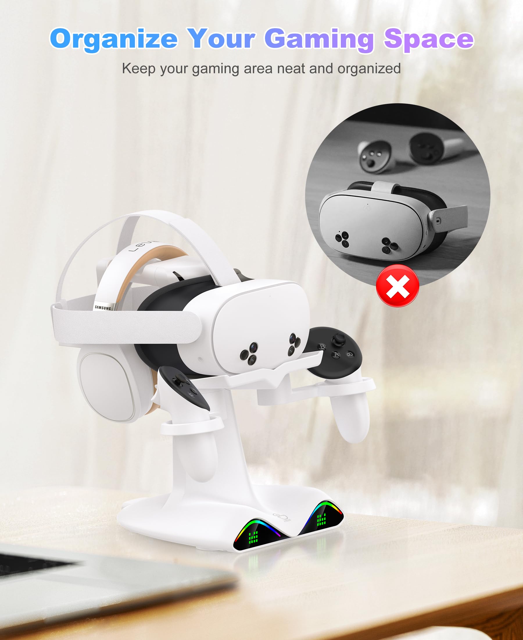 Charging Dock for Meta Quest 3 | Amazon.com.br