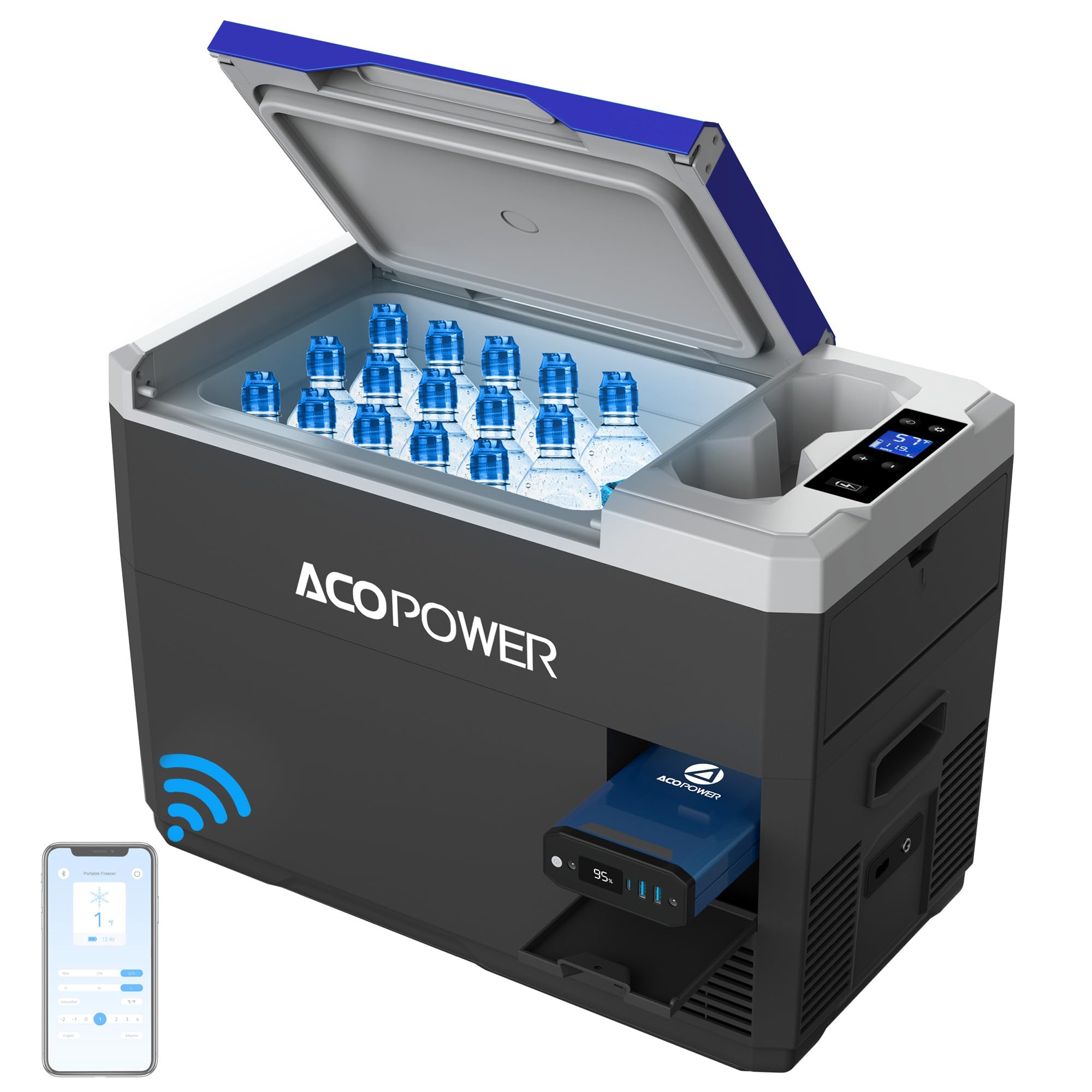 Amazon.com: ACOPOWER&LiONCooler Mini VX28 Battery Refrigerator