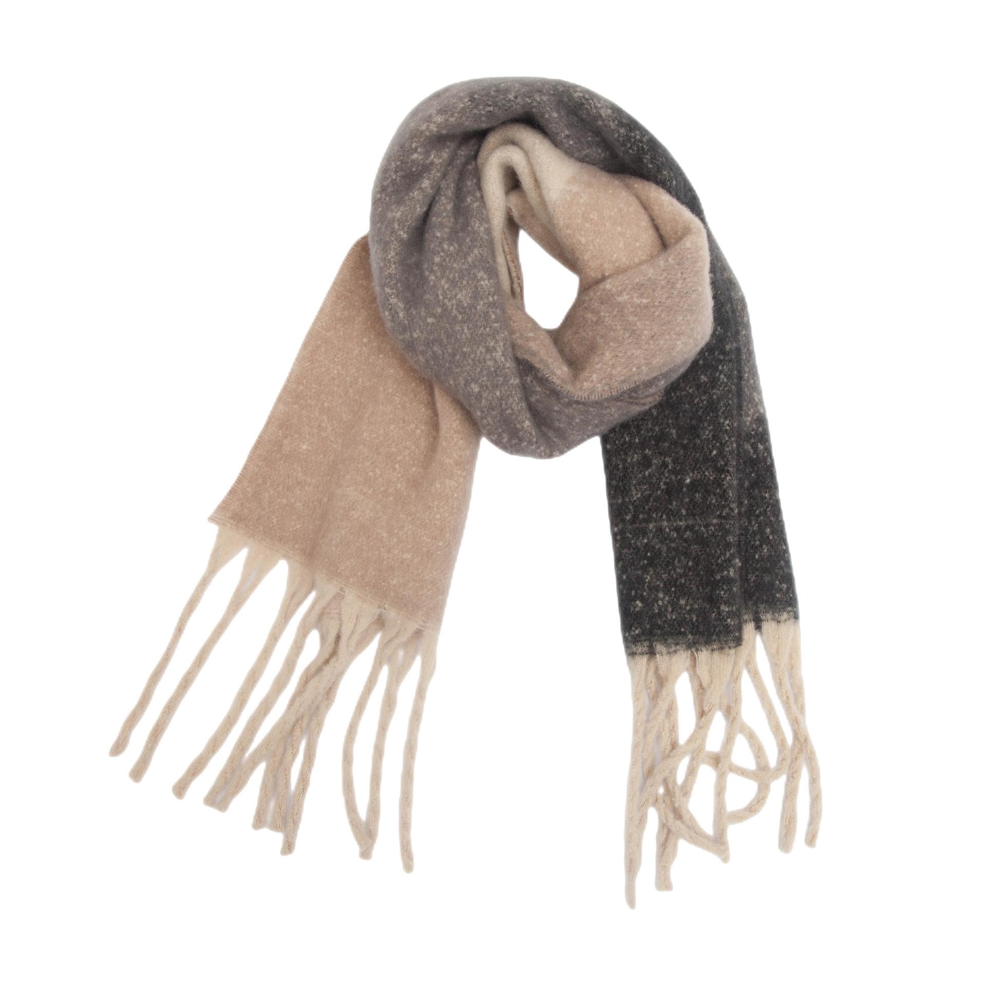 Sciarpa Donna Scialle Uomo Scialle Autunno E Inverno Ispessito Nappa Spessa Geometria Jacquard