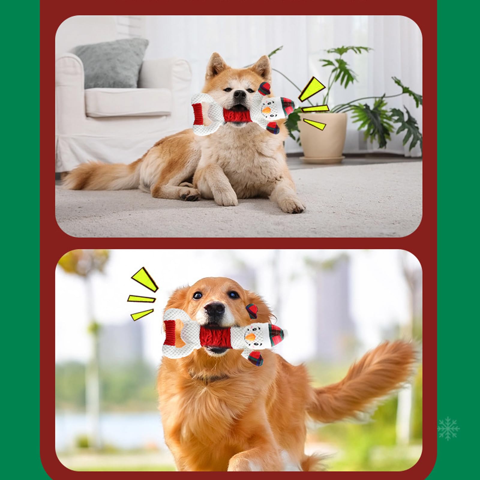 Jouets Couineurs pour Chien, Jouet en Peluche avec Papier Froissé, Jouets Interactifs pour Chiots, Petits, Moyens Et Grands Chiens,A