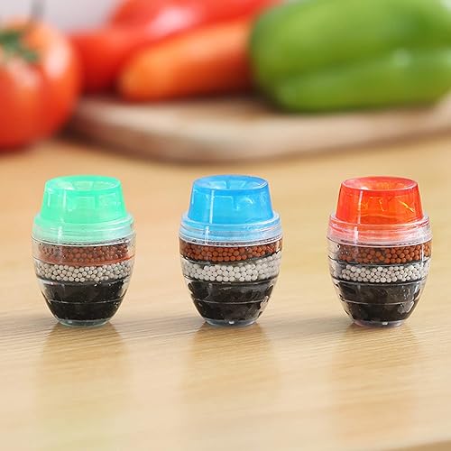 Miniatura 4 de Bluelans Mini grifo de cocina purificador de filtro de agua de carbono, grifo de ahorro de agua de piedra a prueba de fugas, baño de cocina para el