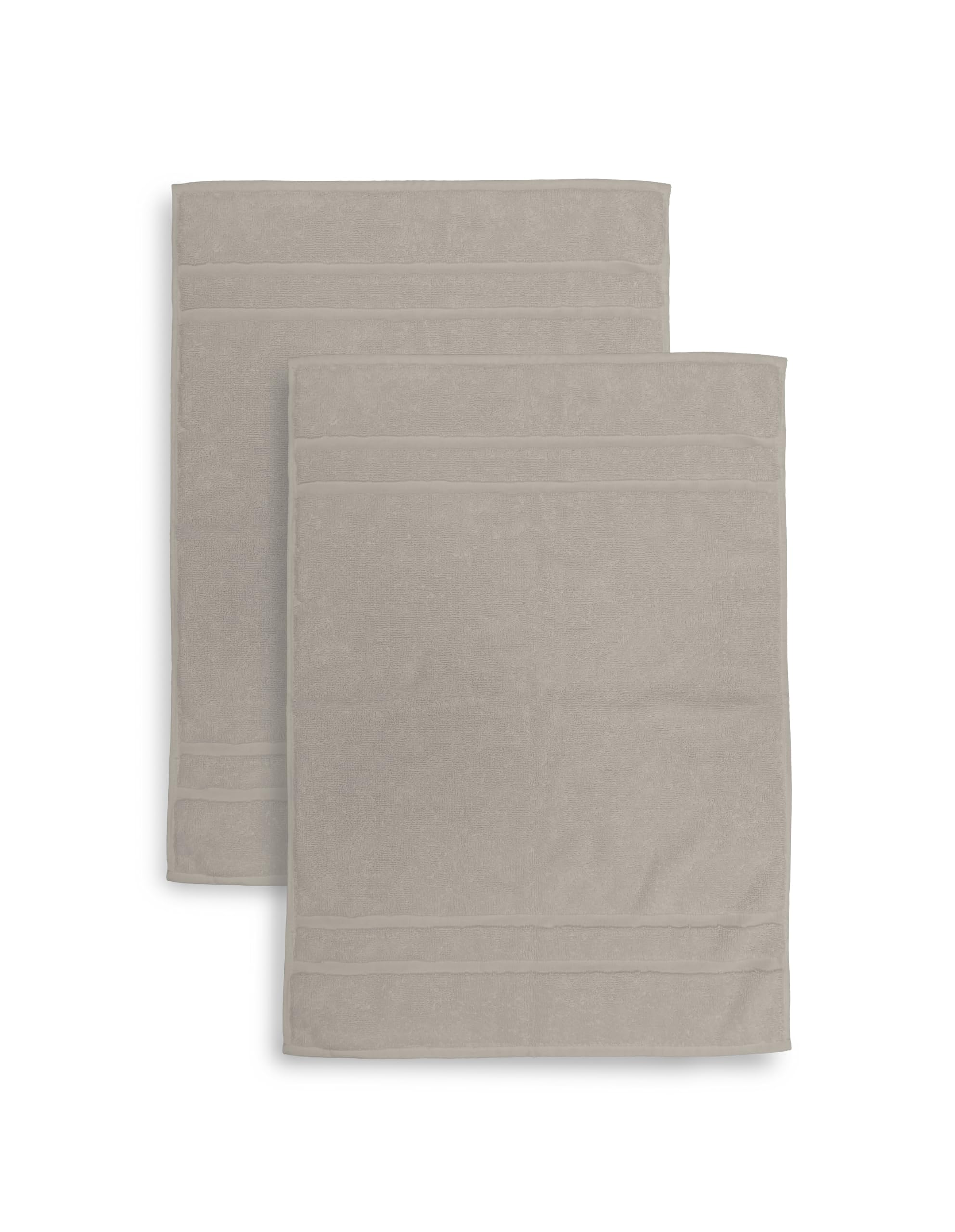 Tapis de Bain en Mousse 50 x 70 cm Absorbant 650 g/m² Taupe