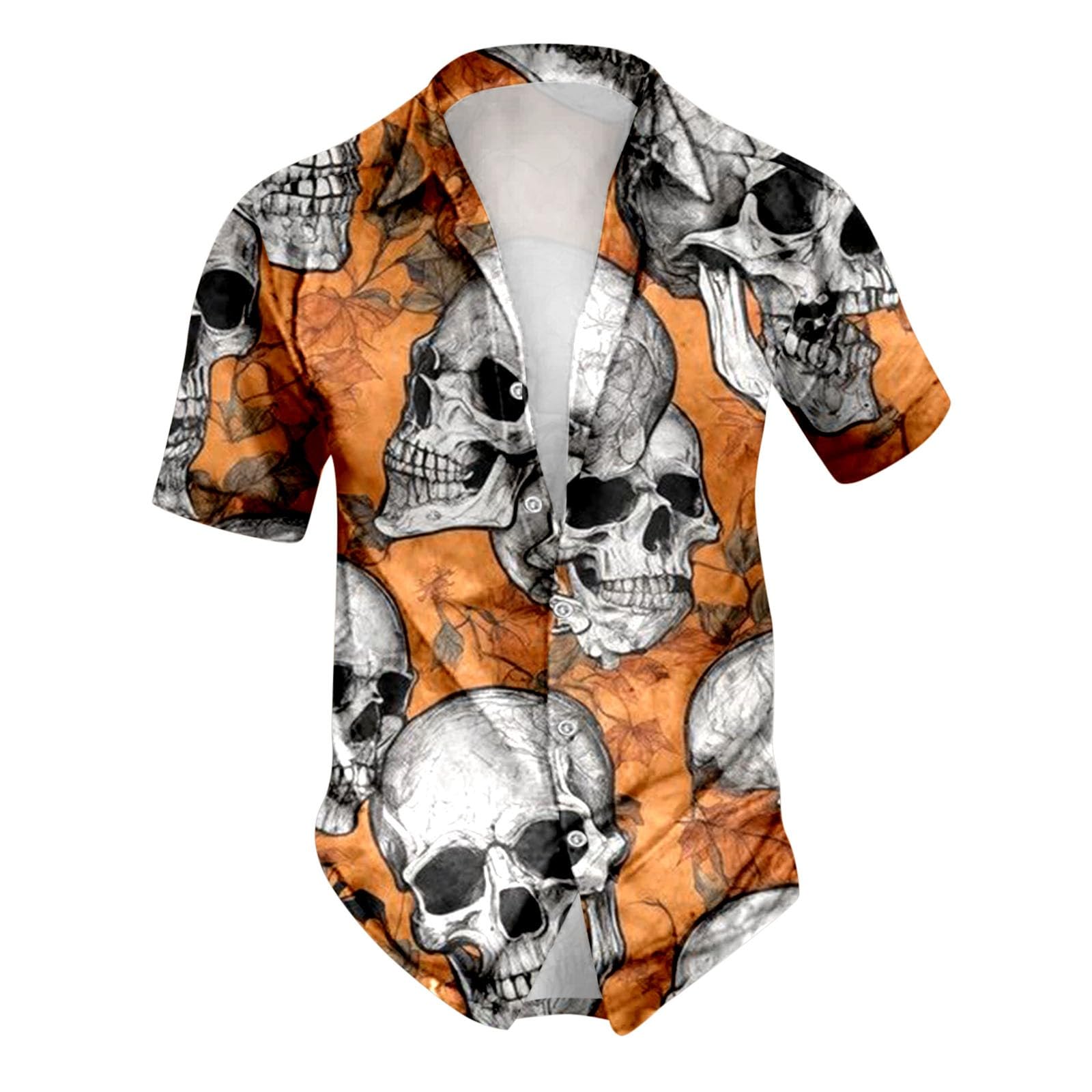 Unisex Halloween Skeleton Tracksuit Set Mens and Womens Skull Bones Printed Long Sleeve 2 Piece Outfit Set Hoodie with Jogging Pants Goth Shirt Ridiculous Halloween Costumes, XXL