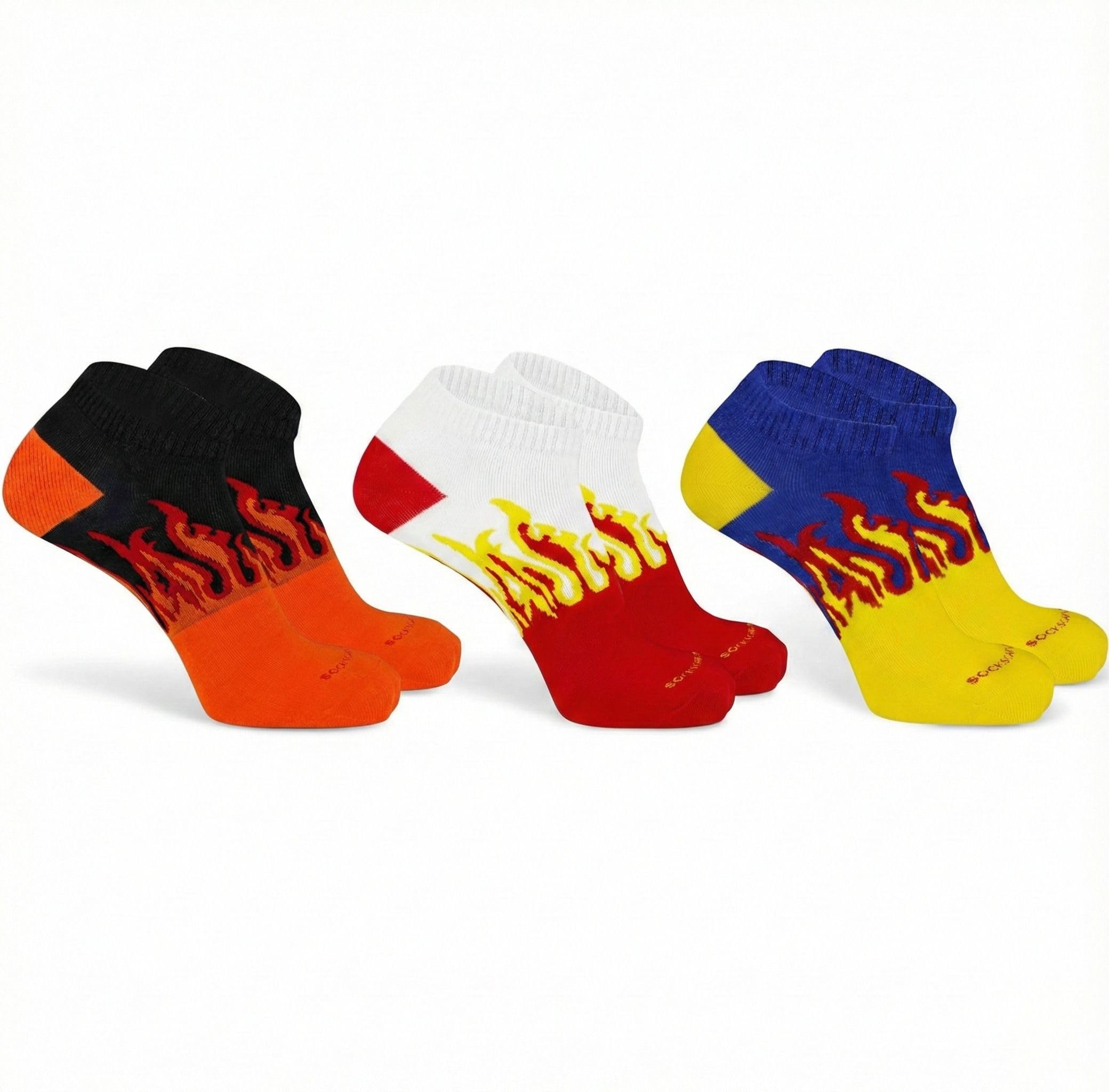 Socks for Men & Women | Pack of 3 Pairs,Free Size Breathable & Casual Socks for Sports, Gym & Daily Use (CS-08.BRO-WYR-BRY-image-34