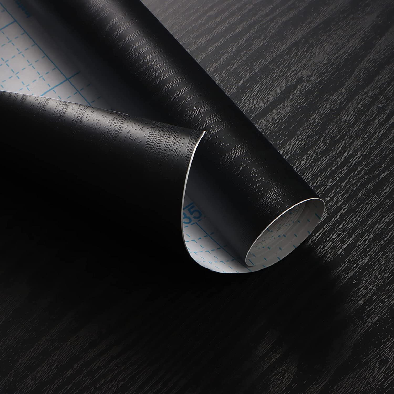 WOLOUR Black Wood Waterproof Wallpaper Peel and Stick Wallpaper Removable PVC SELF Adhesive Wallpaper for Cabinet Faux Shelf/Almirah, Door, Cupboard, Fridge, Wall, Table, (41X366 CM) (B0BFNHSLPK) Amazon Price History, Amazon Price Tracker