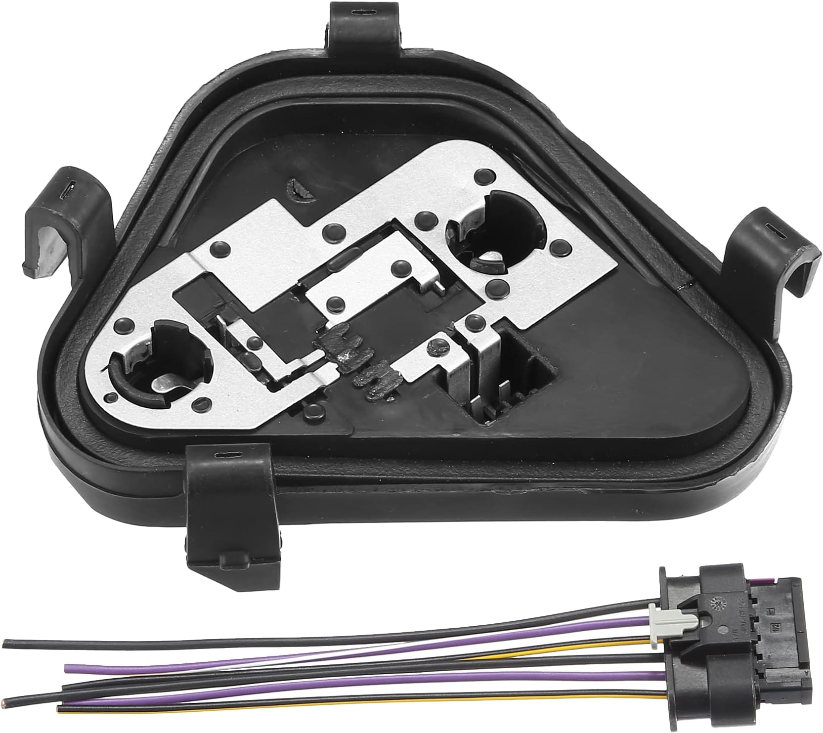 X AUTOHAUX 1 Set Rear Left Taillight Lamp Panel Bulb Socket for BMW 63217313043