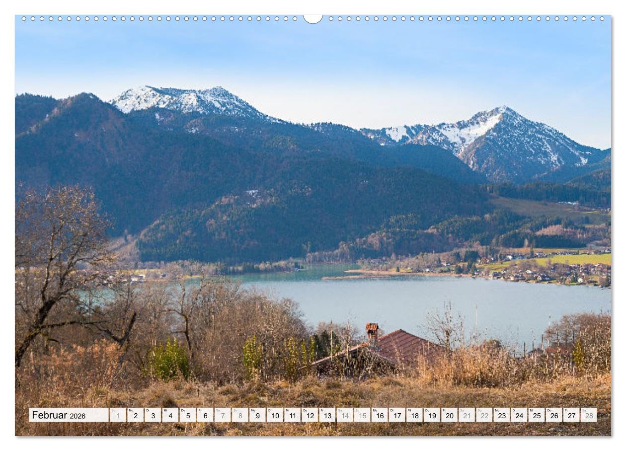 Es is so schee am Tegernsee (hochwertiger Premium Wandkalender 2026 DIN A2 quer), Kunstdruck in Hochglanz: Impressionen rund um den Tegernsee (CALVENDO Natur)