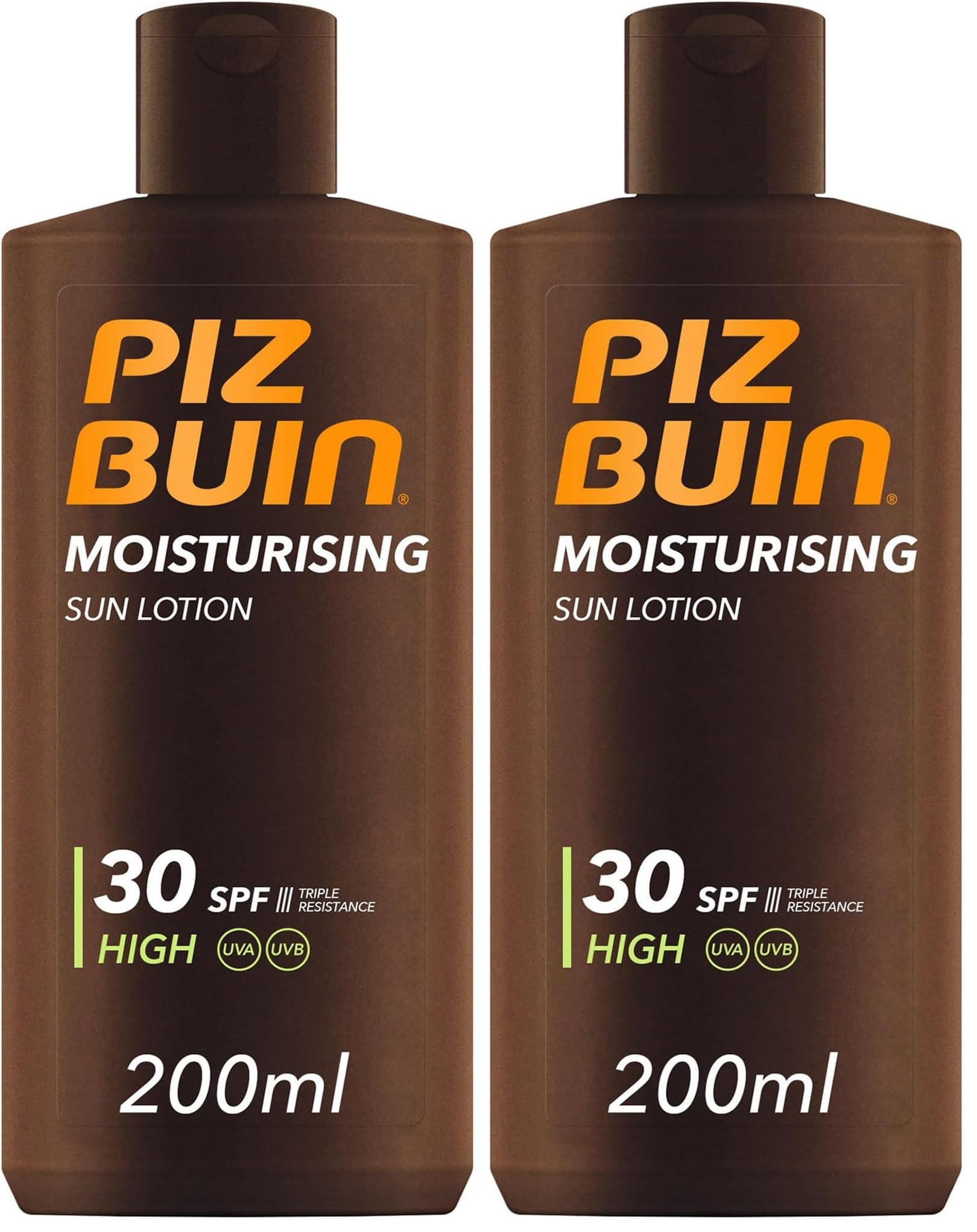 Piz Buin Moisturising Sun Lotion SPF30, 200ml (Pack of 2) : Amazon