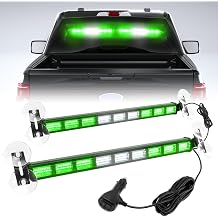 2 in 1 Traffic Advisor Emergency Strobe Light Bar for Truck, Vehicle