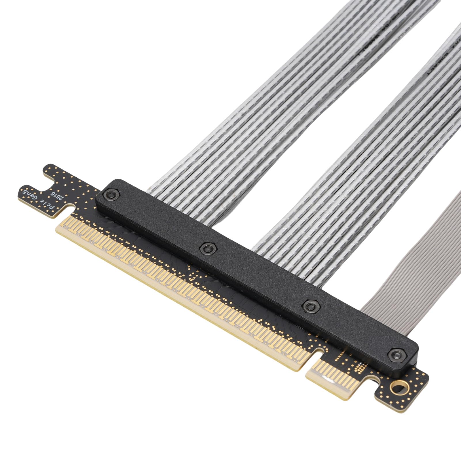 Jiawu PCIE 5.0 16X Riser Flex Cable dla RTX4090 5090, Szybki Przedłużacz GPU do Ekstremalnych Gier, [1] Przedłużacz PCIE 5.0 X, Aplikacje AI (40cm)
