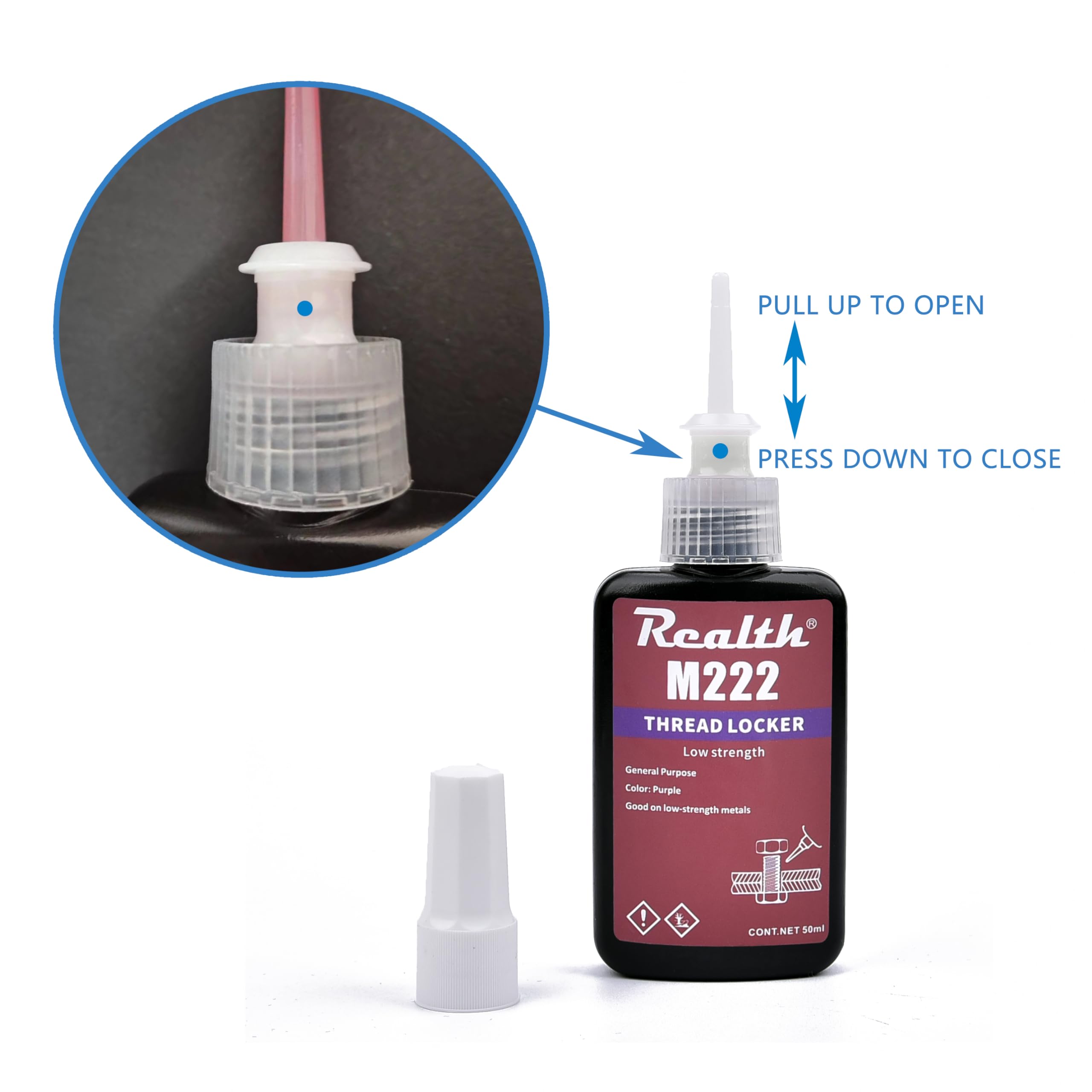 M222 Purple Threadlocker 50ml For All Low Strength Metal