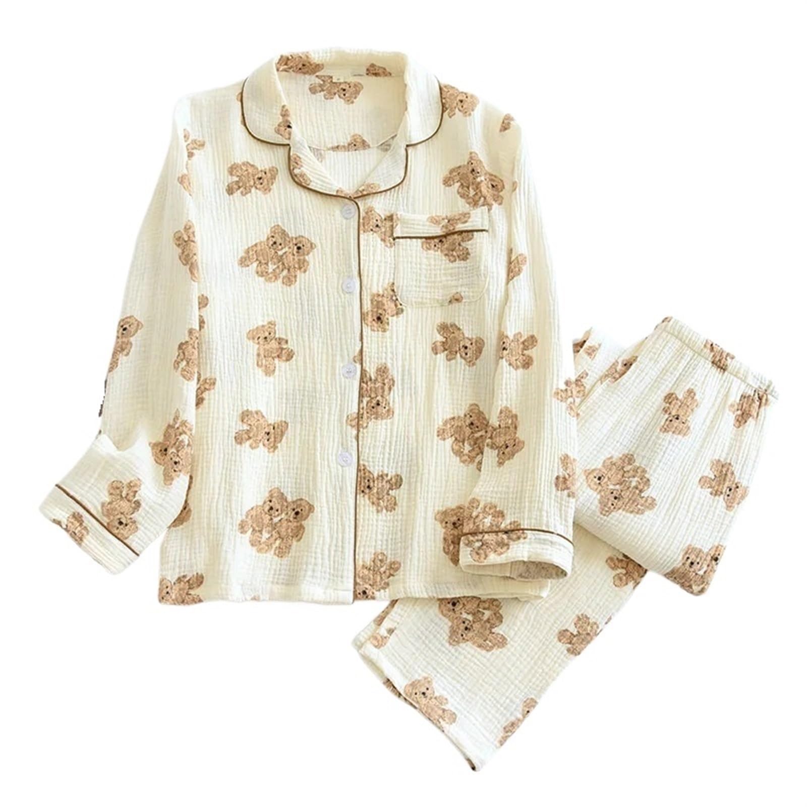 Loungewear Damen Set Damen-Pyjama