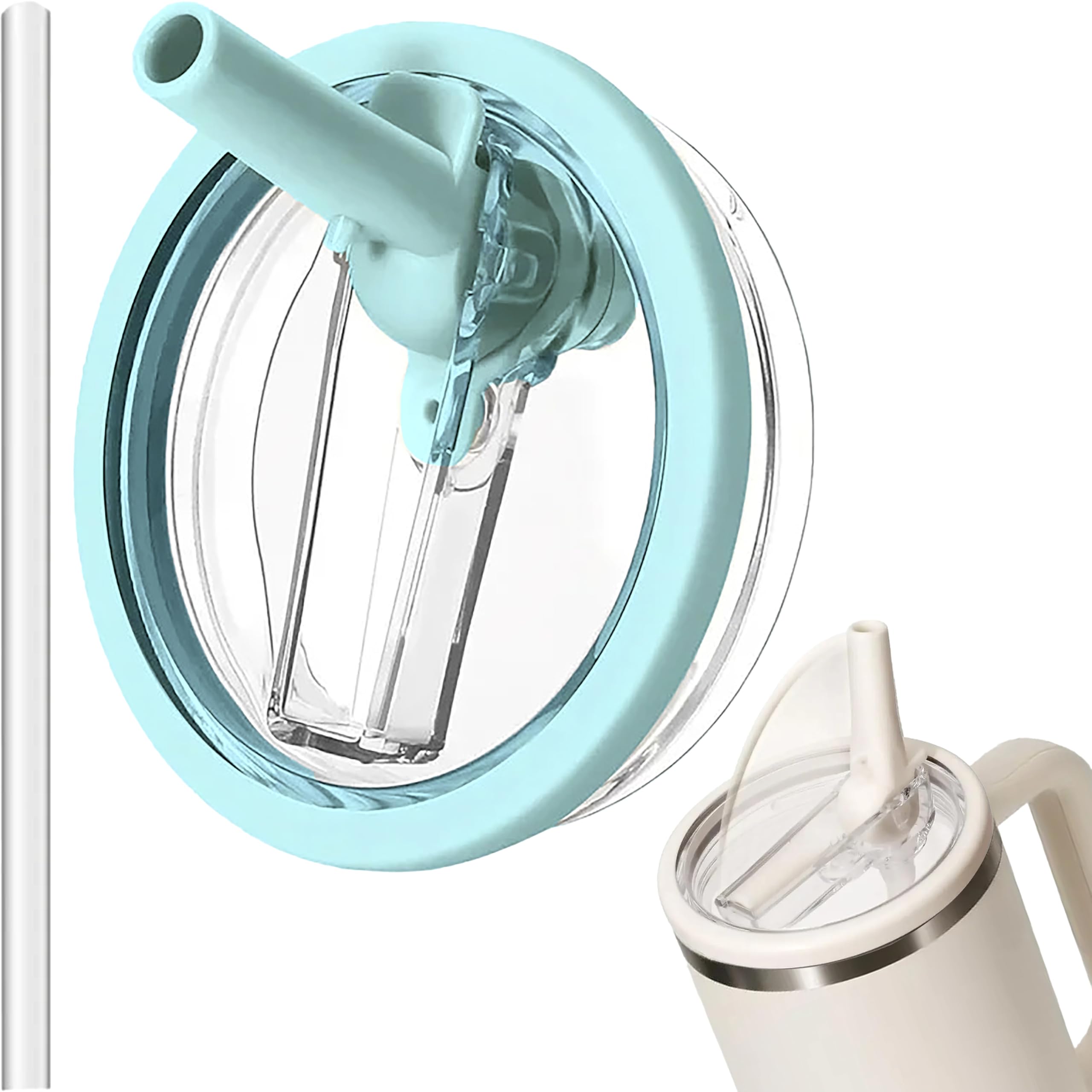 Amazon | SCLAB タンブラー 蓋 漏れ防止 密閉 ストロー付き 887mL(30oz