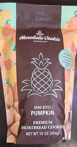 Honolulu Cookie Company - Galletas de mantequilla de calabaza y especias disponible en Yaxa Colombia