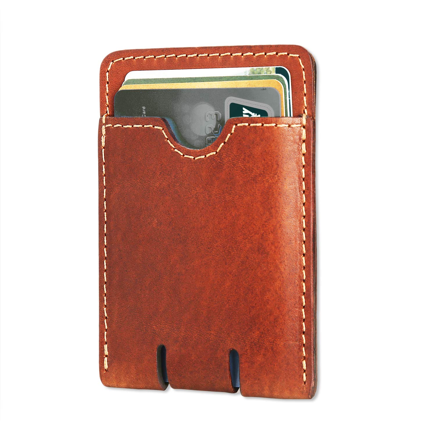 Castle Rock Leather Minimalist Slim Wallet