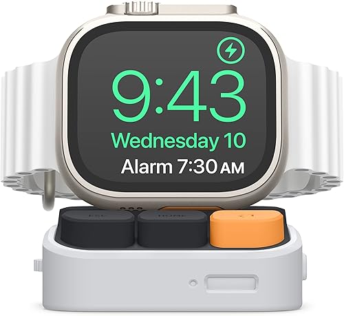 Miniatura 2 de elago Soporte W9 compatible con Apple Watch Ultra3Ultra2Ultra1110987654321SE3SE2SE1 (1.929 in, 1.811 in, 1.772 in, 1.732 in, 1.654 in, 1.614 in,