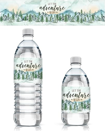 Miniatura 1 de Little Adventurer Baby Shower Kisses - Calcomanías de caramelos, calcomanías para fiesta de baby shower, Parque Nacional, 180 unidades