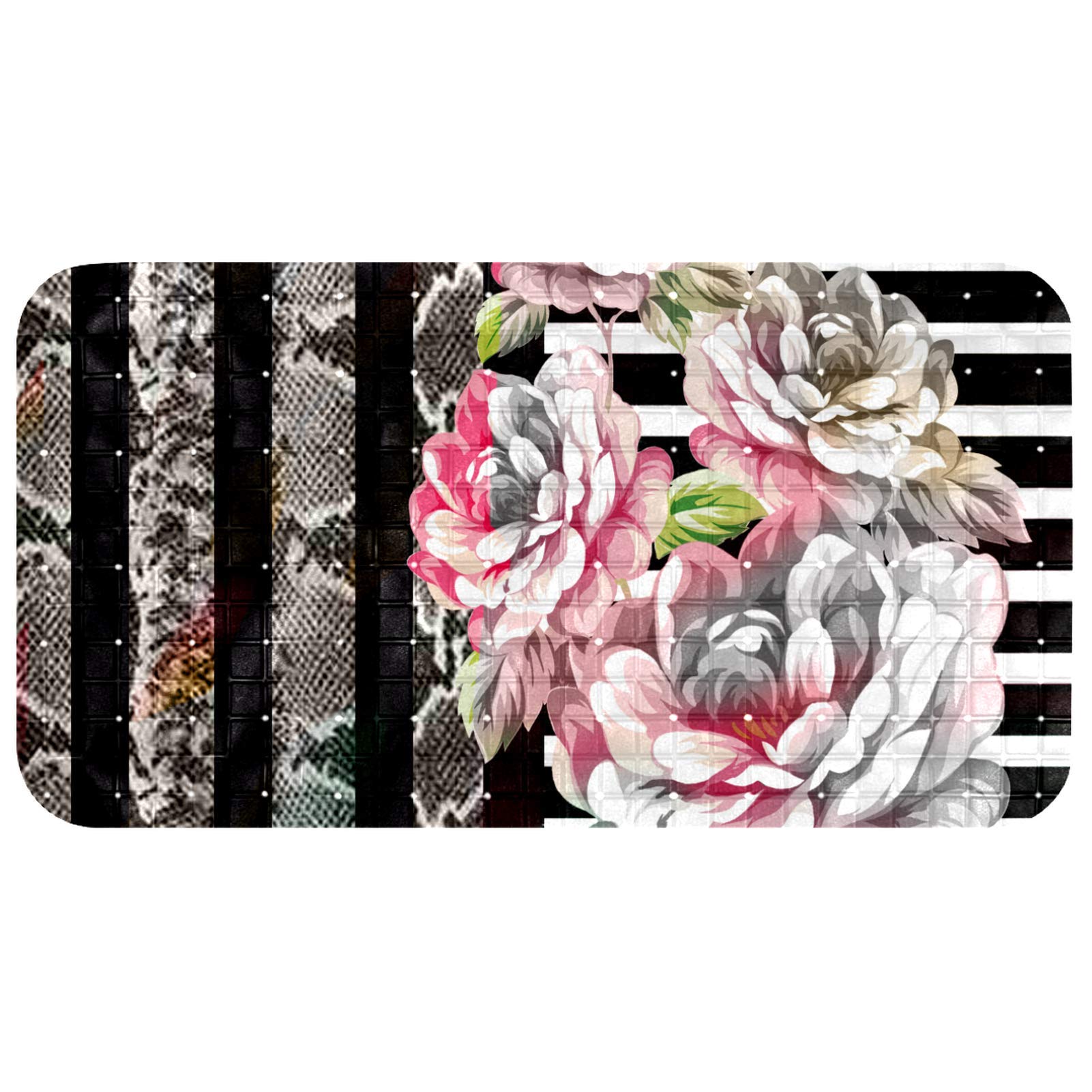 Tapis de bain motif serpent Bennigiry pour sécuriser la douche au quotidien