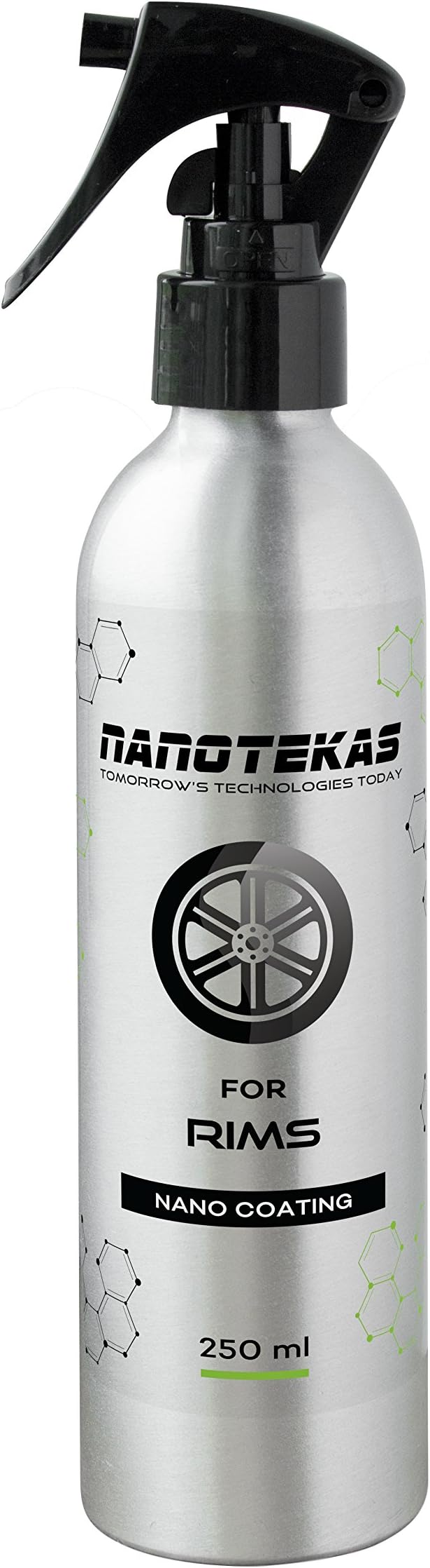 Nanotec Ceramic Nano Coating for Rims hydrophobic effect impregnation for cars wheels 250 ml
