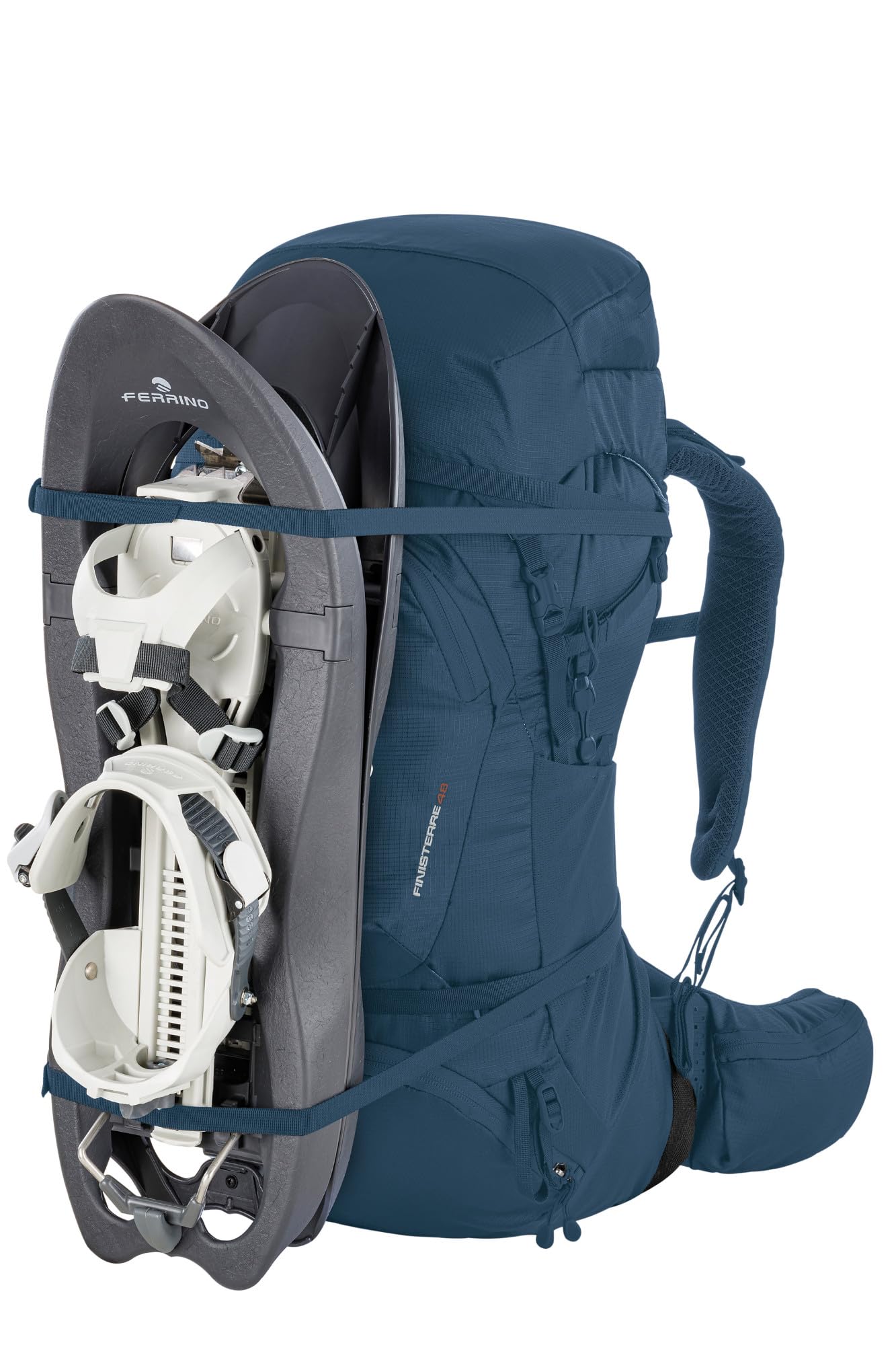Ferrino Finisterre 48 - Zaino per trekking e cammini (Blu)